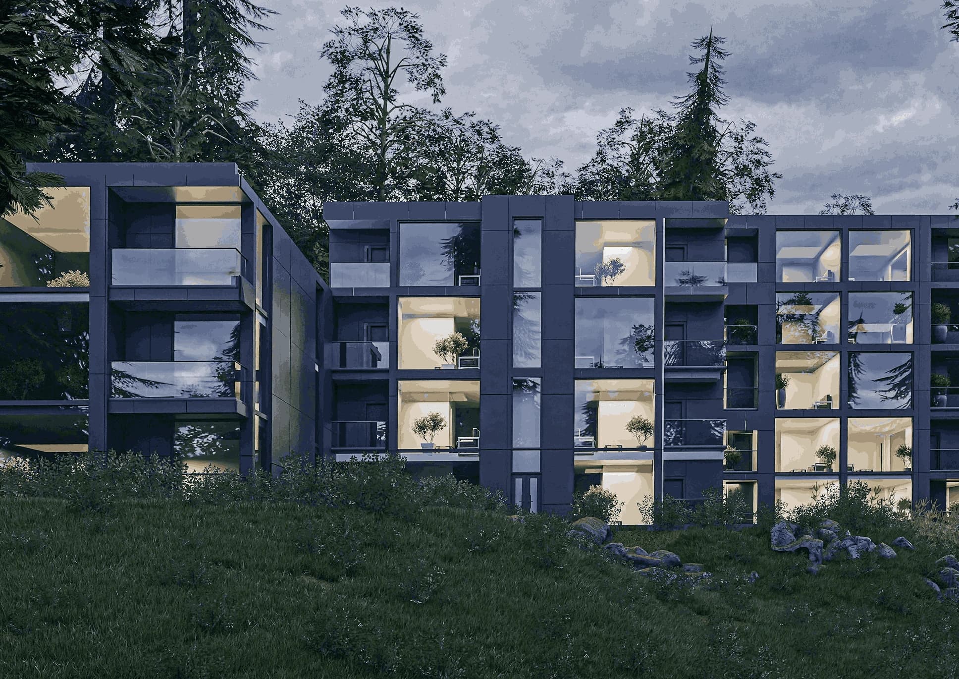 Standart apartment houses (1A - 100A) | AURA Resort&SPA